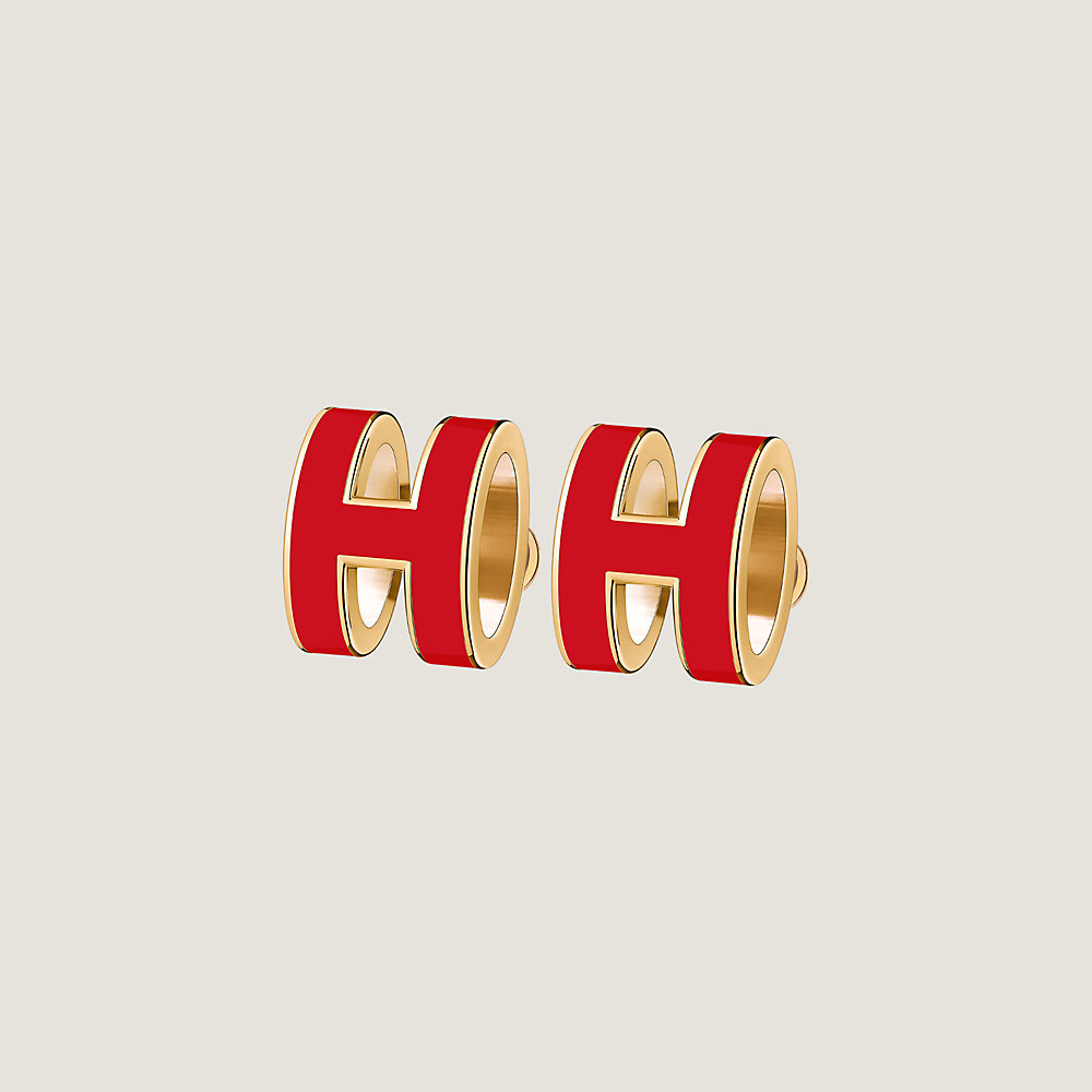 【Hermes】Mini Pop H Earrings ★エルメス ミニポップHピアス★ Mini Pop H earrings | Hermès USA